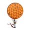Truck-Lite Signal-Stat, Led, Red/Yellow Round, 24 Diode, Dual Face, 3 Wire, Pedestal Light, 1 Stud,  2750-3 - alternate 2